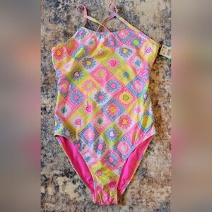 Colorful Kids Swim One Piece